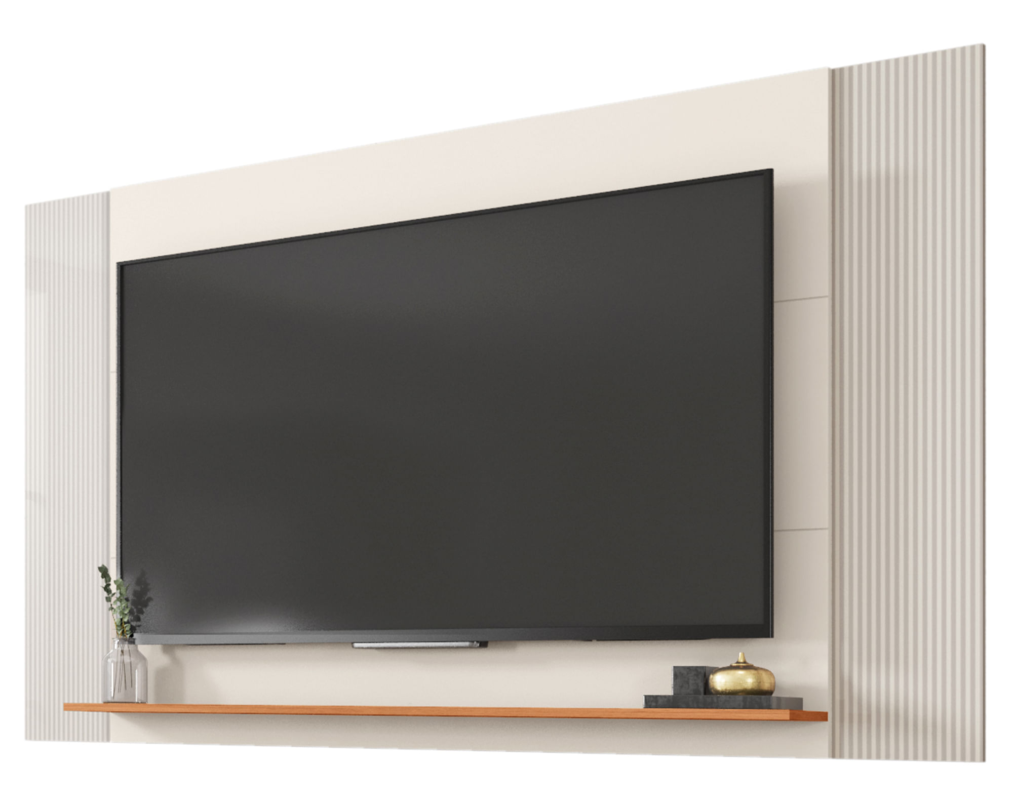 Decocasa Panel TV 65" Mondrian off white