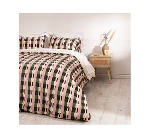 Plumón Trama rosado 2 plazas