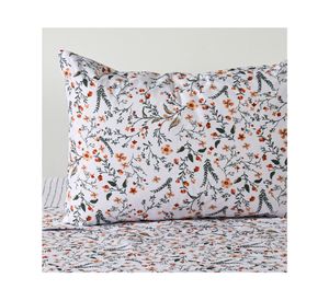 Juego sábanas 1 plaza 144 Hilos Sarah verde