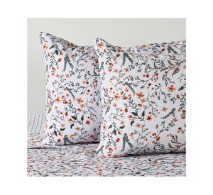 Juego sábanas 2 plazas 144 Hilos Sarah verde