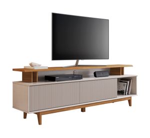 Rack TV 70" Siena off white/café claro
