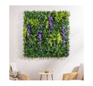 Jardín vertical Verano verde 5 cm 100x100 cm