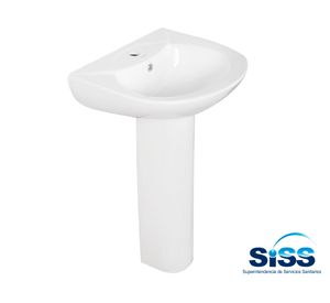 Lavamanos pedestal Bali blanco Vessanti