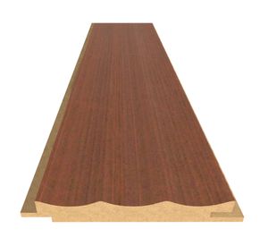 Revestimiento muro Wengué 15 mm 14x240 cm