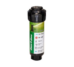 Aspersor rotor ajustable 42SA negro 7.9/12.2 m