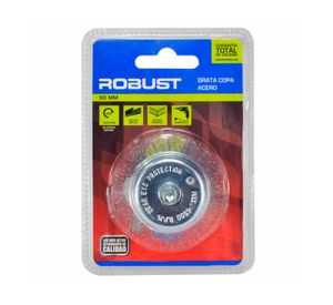 Grata copa acero 50 mm