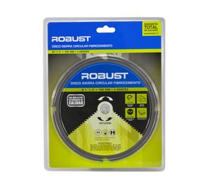 Disco sierra circular fibrocemento 7-1/4'' 4 dientes