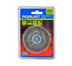 Grata circular acero 75 mm