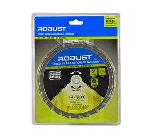 Disco sierra circular madera 7-1/4'' 24 dientes