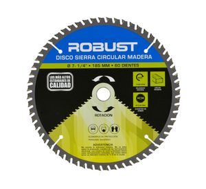 Disco sierra circular 7-1/4'' 60 dientes