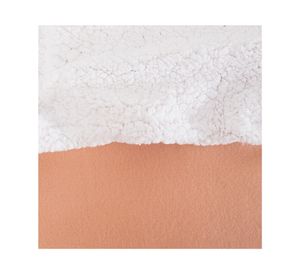 Frazada Polar Sherpa camel 1.5 plazas 1 un.