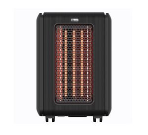 Turbo calefactor infrarrojo Kei-Golden1 2000W 6824 BTU negro