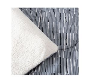 Plumón Lines gris 2 plazas