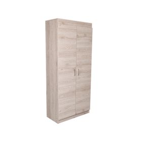 Despensa cocina Varese ceniza/blanco