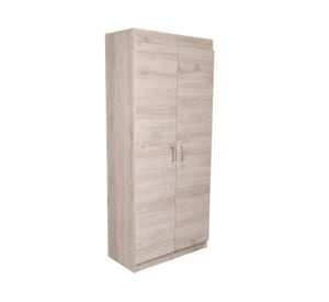 Despensa cocina Varese ceniza/blanco