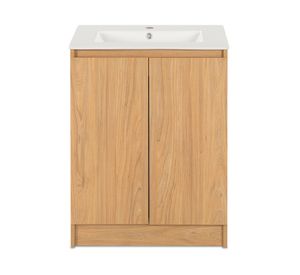 Mueble vanitorio Lisboa zócalo 82x61x46.5 cm olmo