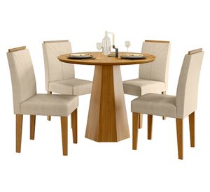 Comedor 4 personas redonda Isadora