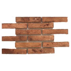 Malla enchape Rustico ladrillo 70x40x2 cm