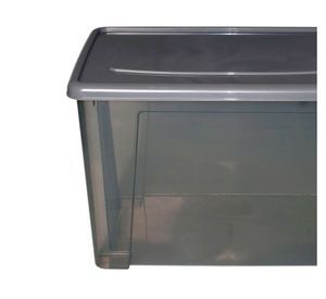Caja organizadora gris 60 lt