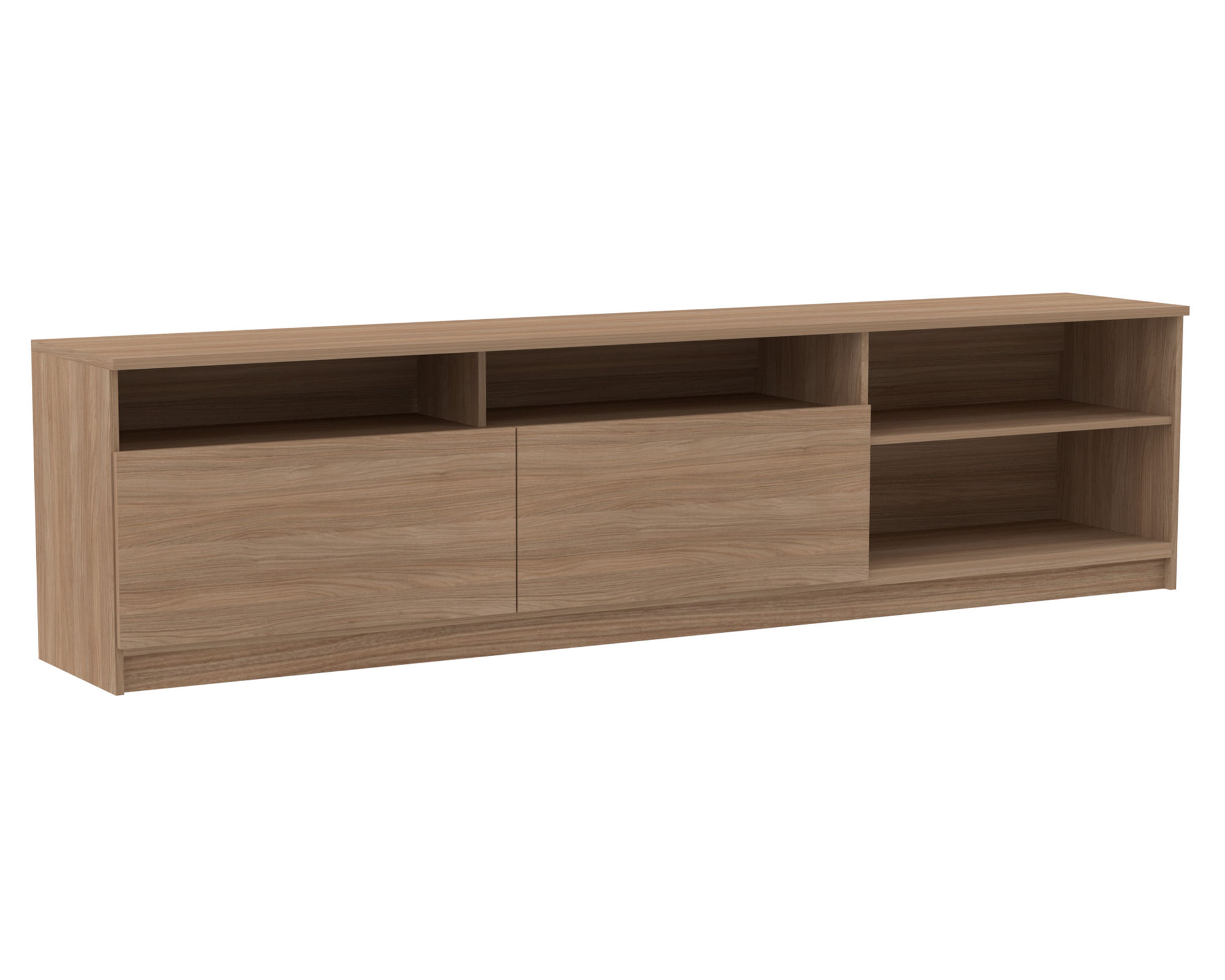 Stanford Rack TV 70" 2 Repisas nogal.