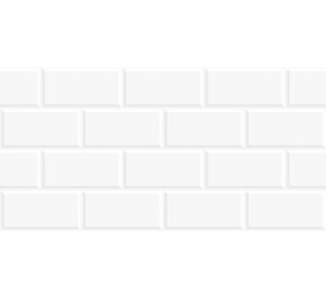 Cerámica muro Polar Brick blanco 30x60 cm 1.62 m2