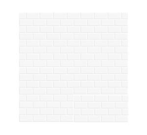 Cerámica muro Polar Brick blanco 30x60 cm 1.62 m2