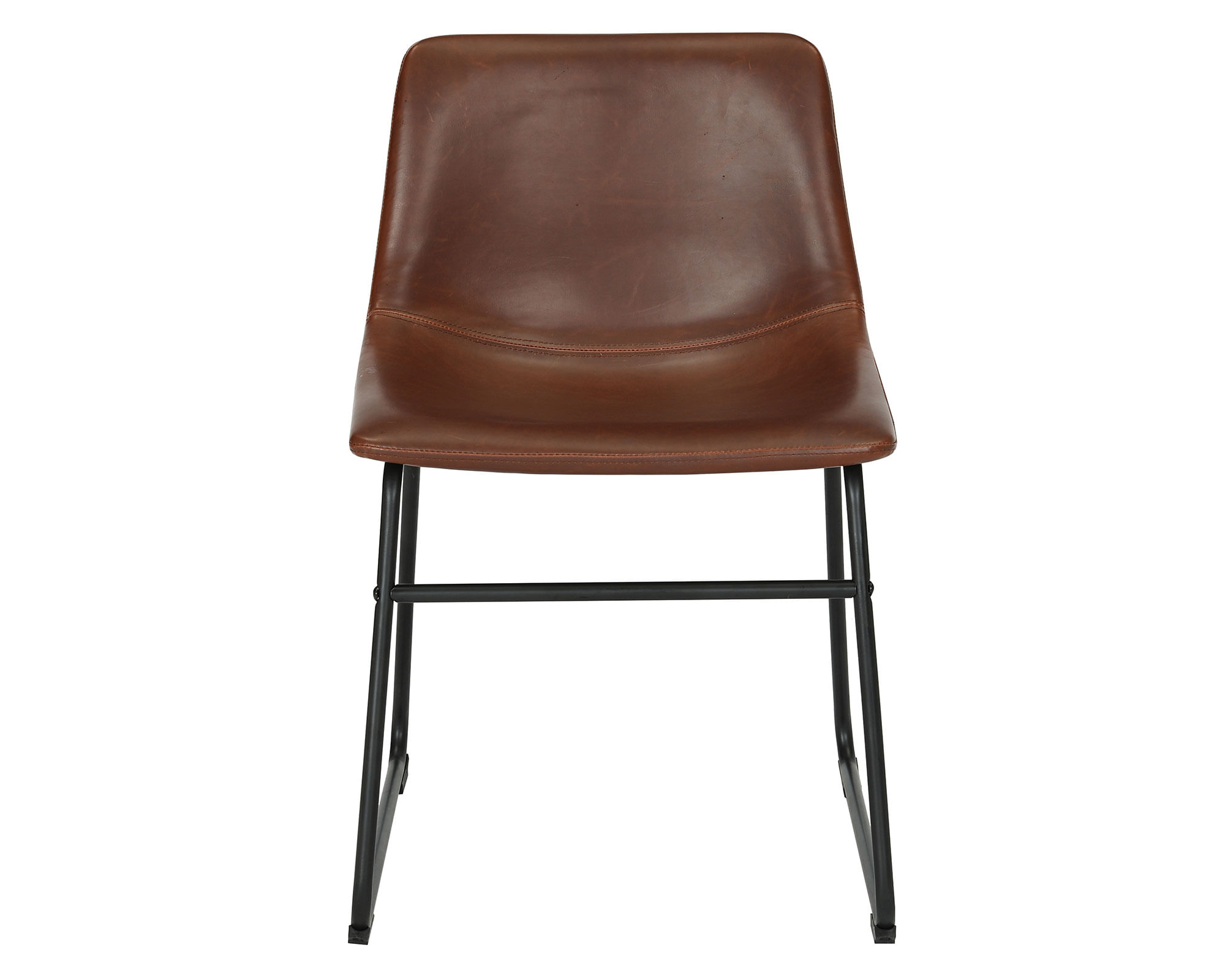 M+Design Silla PU Carlo café 74x53x48 cm