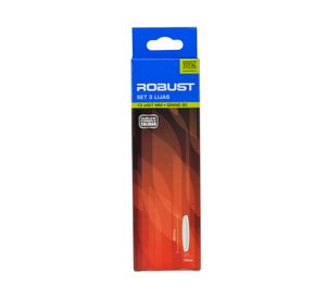 Set lija Grano 80 13x457 mm 3 Piezas