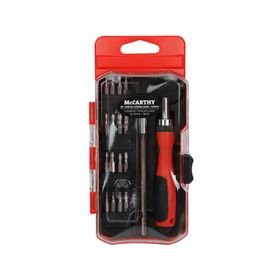 Set atornillador con puntas 18 piezas