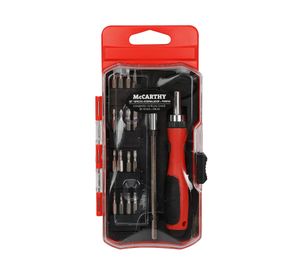 Set atornillador con puntas 18 piezas