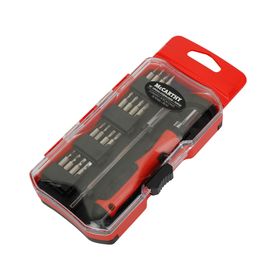 Set atornillador con puntas 18 piezas