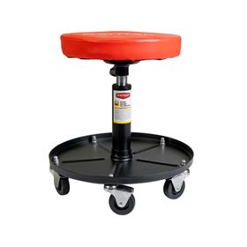 Asiento ajustable mecánicos rojo/negro