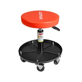 Asiento ajustable mecánicos rojo/negro