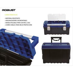 Carro + caja portaherramientas Robust