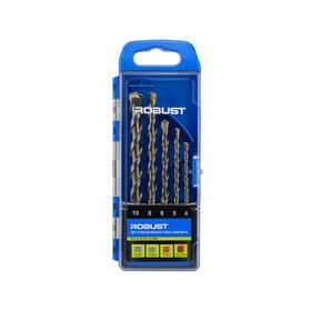 Set Broca concreto 5 piezas
