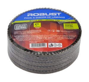 Disco Flap Grano 80 115 mm 5 piezas