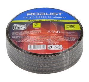 Disco Flap Grano 120 115 mm 5 piezas