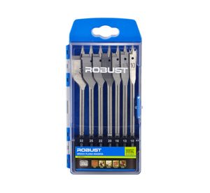 Set Broca plana 7 piezas