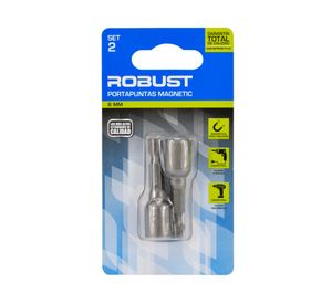 Porta puntas magnetic 8 mm 2 piezas
