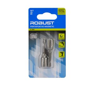 Porta puntas magnetic 6 mm 2 piezas