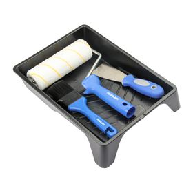 Set Bandeja + rodillo + espátula + brocha