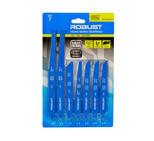 Set hoja sierra reciproca 7 piezas