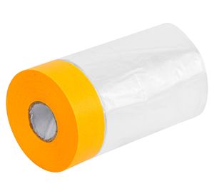 Cinta enmascarar protectora transparente 55 cm x 25 m