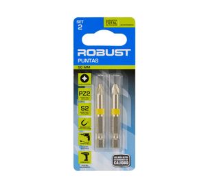 Punta Pozidriv PZ2 50 mm 2 piezas