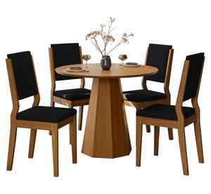 Comedor 4 personas redonda Isabel