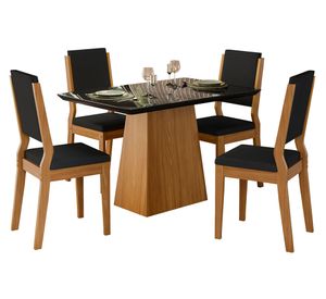 Comedor 4 personas rectangular Barbi
