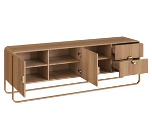 Rack TV 55" café natural