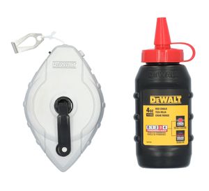 Tizador aluminio 30 m tiza roja DWHT47255L