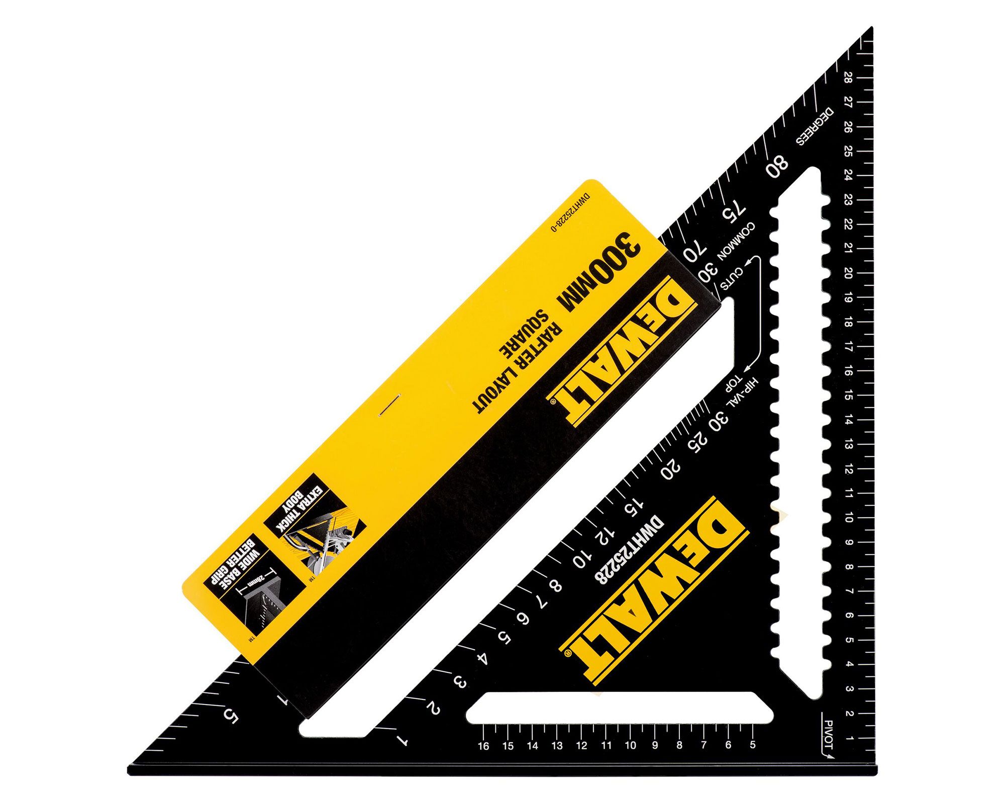 Escuadra métrica 30 cm DWHT25228-0