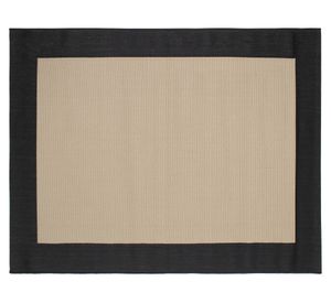 Alfombra Flatweave Flox taupe 180x120 cm